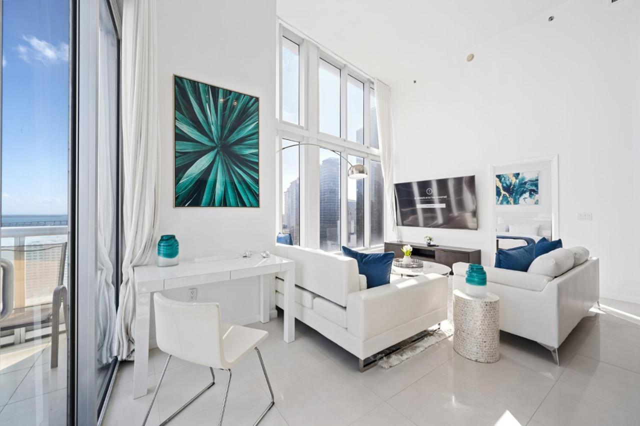 דירות מיאמי Iconic Luxurious High Ceilings Unit Brickell W מראה חיצוני תמונה